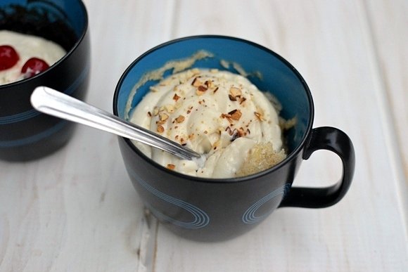 Vegan Banana Mug Cake