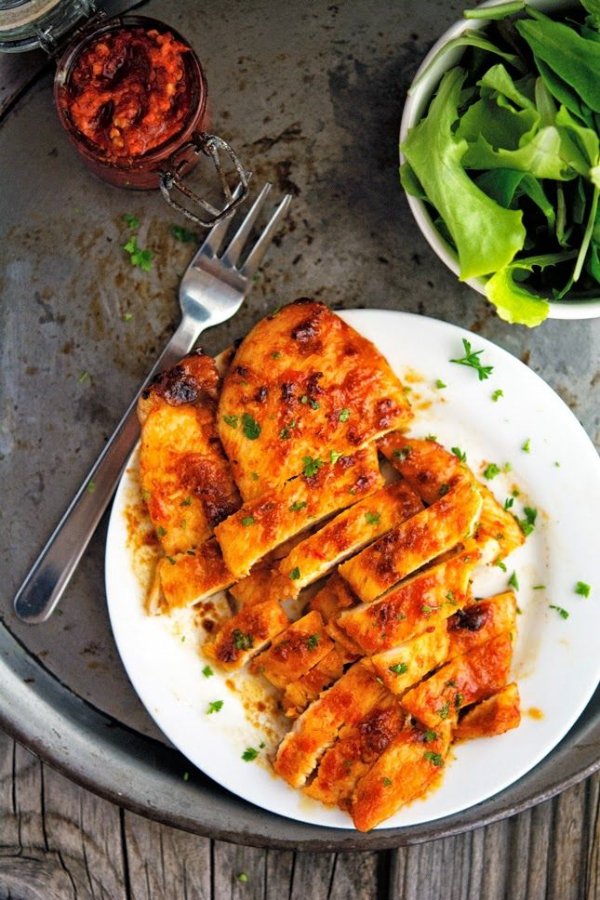 Sticky Harissa Chicken