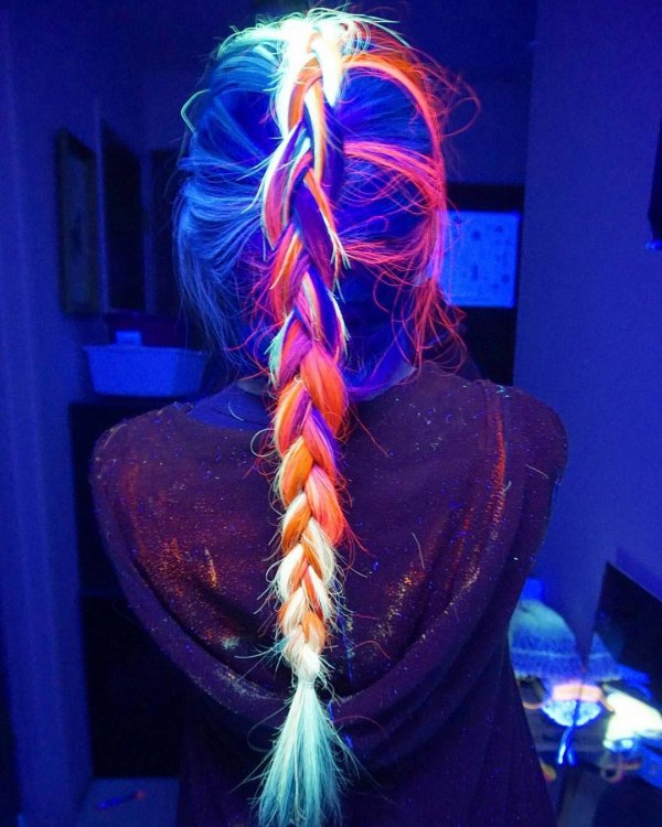 Her Rainbow Hair