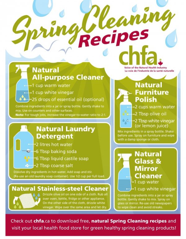 You Need These Spring Cleaning Recipes!