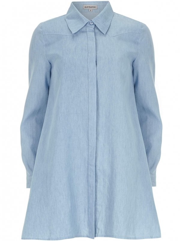 Alice & You Chambray Shirt Dress