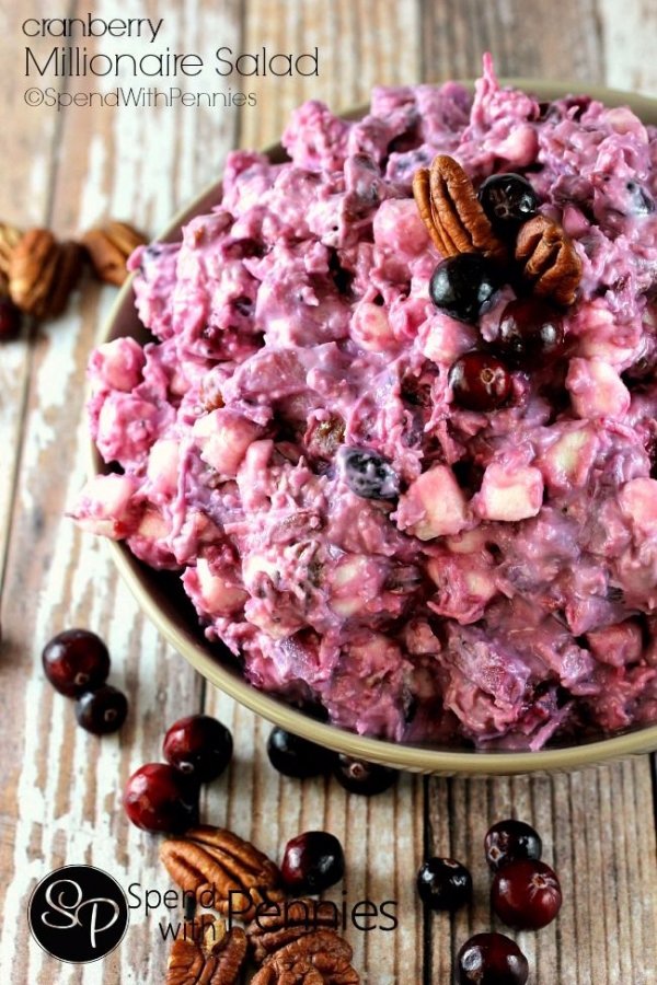 Cranberry Millionaire Salad