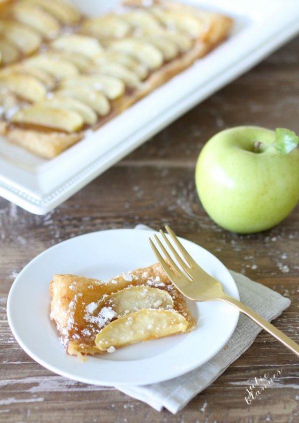 5 Minute Skinny Apple Tart