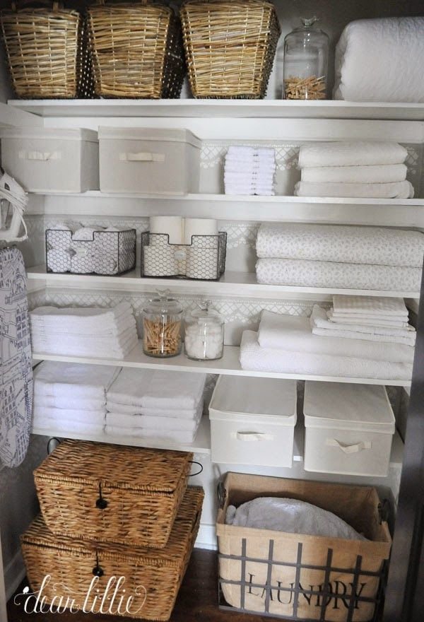 Linen Closet Makeover