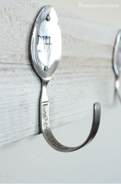 DIY Spoon Hook Rack