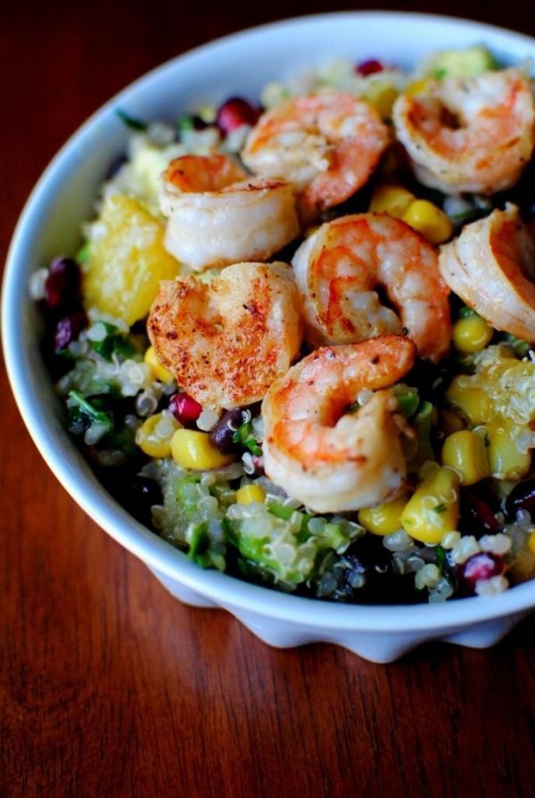 Shrimp and Quinoa Salad