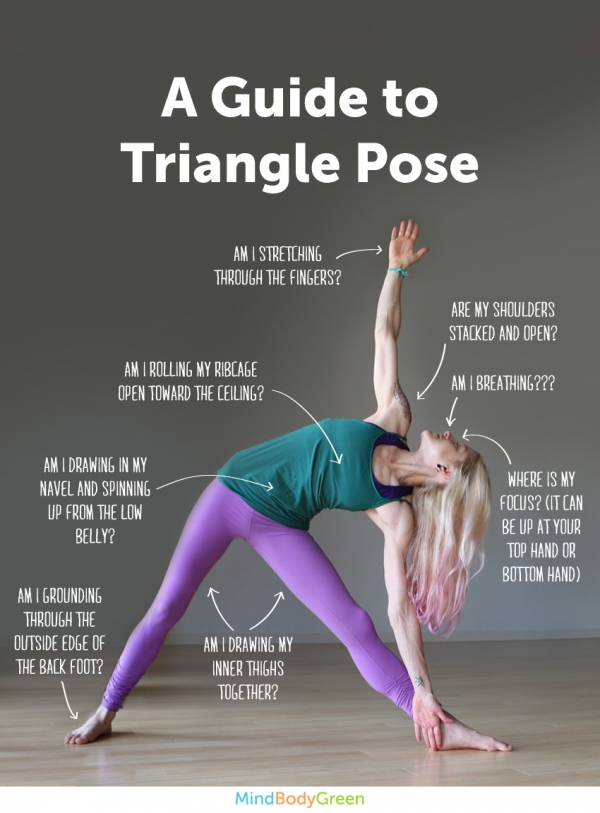 How to do Triangle Pose