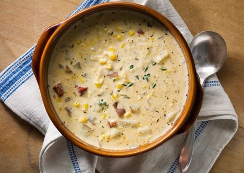 Corn and Chorizo Chowder