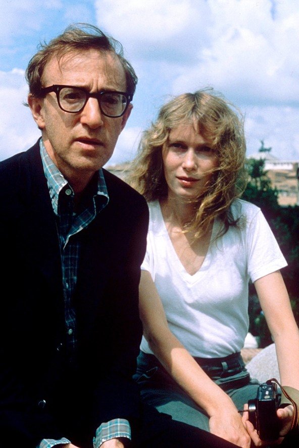 Mia Farrow and Woody Allen