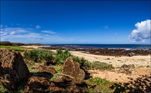 Kaupoa Beach, Molokai Island, Hawaii