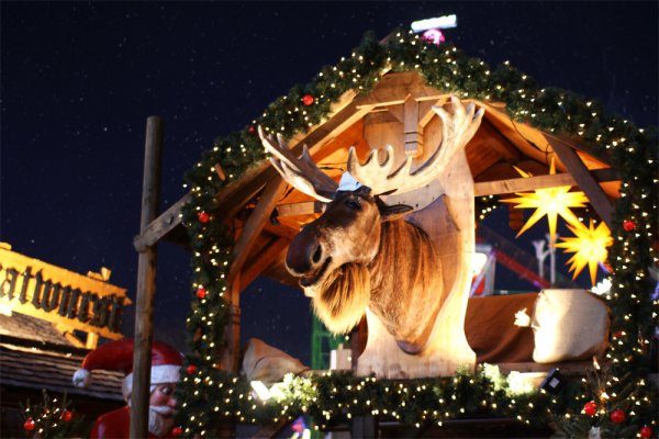 Adventure to Santa’s Grotto in London, England, UK