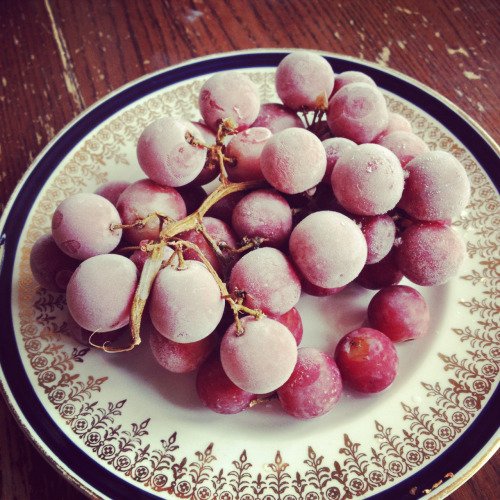 You Can’t Go Wrong with Frozen Grapes