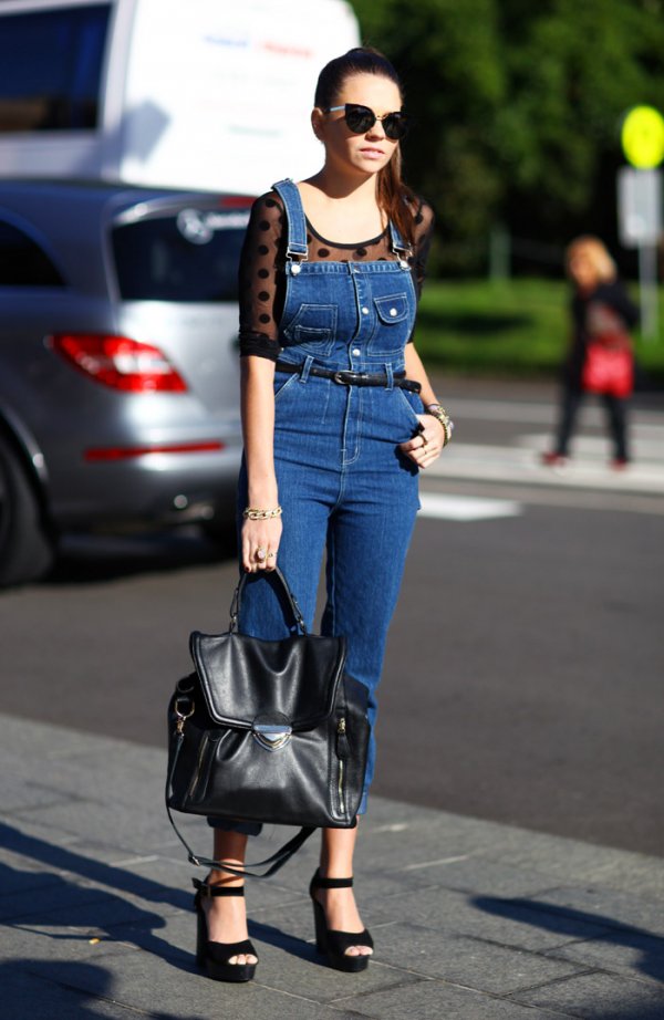 Fitted Overalls