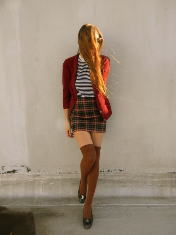 Knee Socks Outfit Ideas