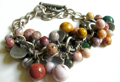 Jasper Bells Bracelet