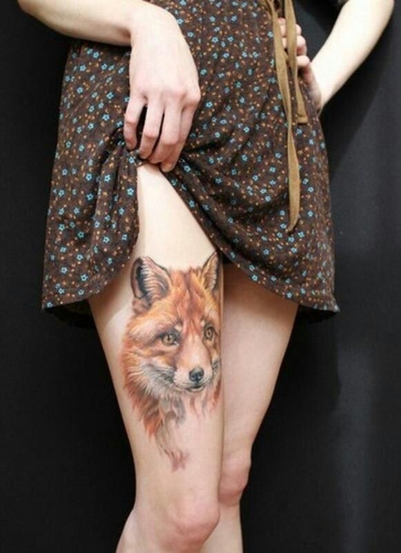 Thigh Tattoo