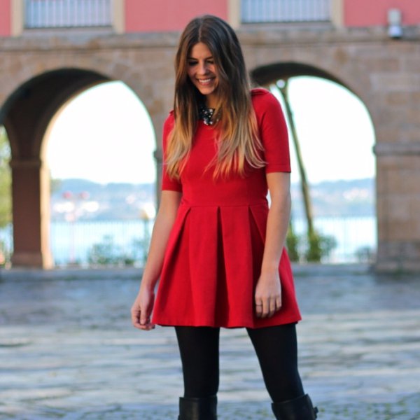 clothing, red, lady, girl, beauty,