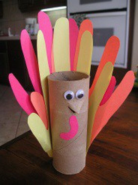 Toilet Paper Tube Turkey