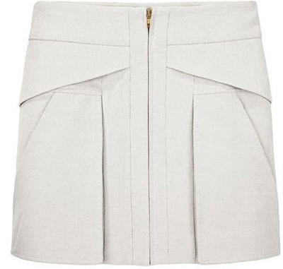 Alexander Wang Brushed Twill Mini Skirt