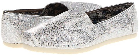 Roper Glitter Canvas Slip Ons