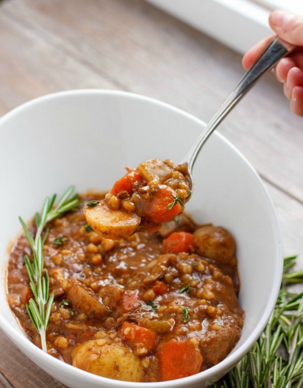 Beef Stew with Barley