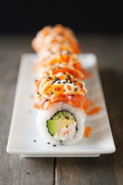 cuisine, dish, sushi, japanese cuisine, gimbap,