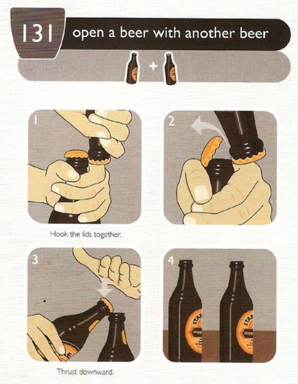 Open a Beer with Another Beer!