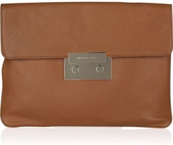 Michael Michael Kors Sloan Oversized Leather Clutch