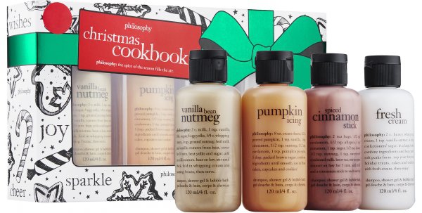 Philosophy Christmas Cookbook Set