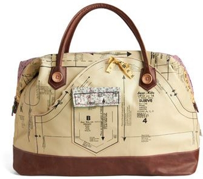 Modcloth Holding Pattern Overnight Bag