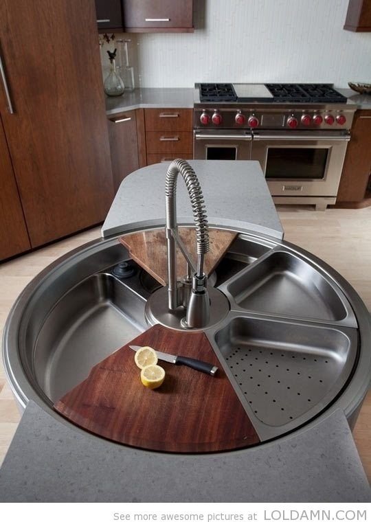 Rotating Sink