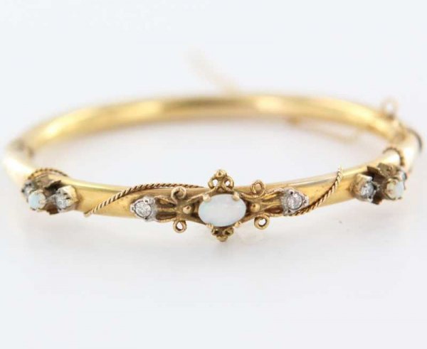 Vintage Opal Bangle