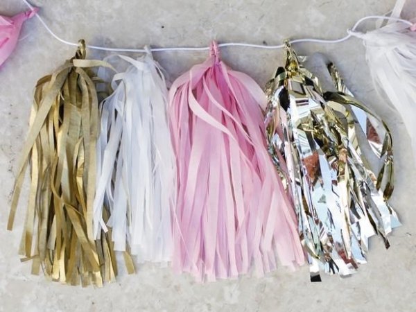 Tissue Paper Garland