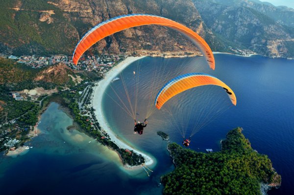 Paragliding in Fethiye, Turkey