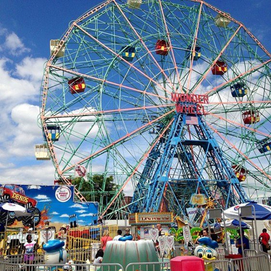 Coney Island in Brooklyn, New York, USA