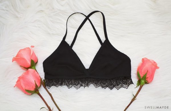 Lace Trimmed Bralette