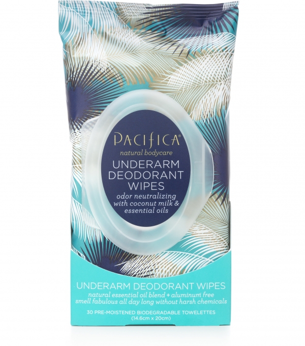 Pacifica Underarm Deodorant Wipes