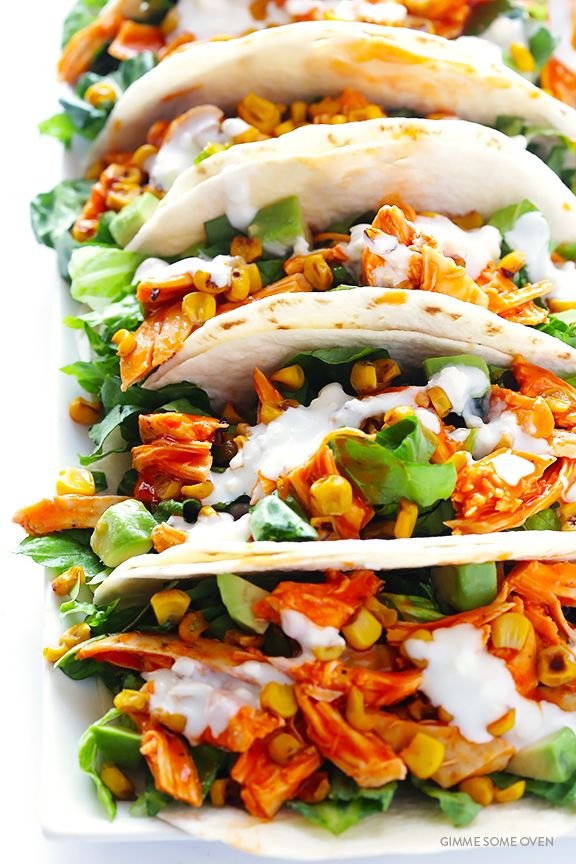 Buffalo Chicken Tacos