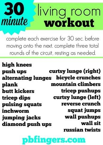 Living Room Workout