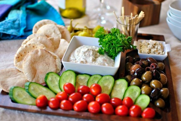 Mediterranean Veggie Dip