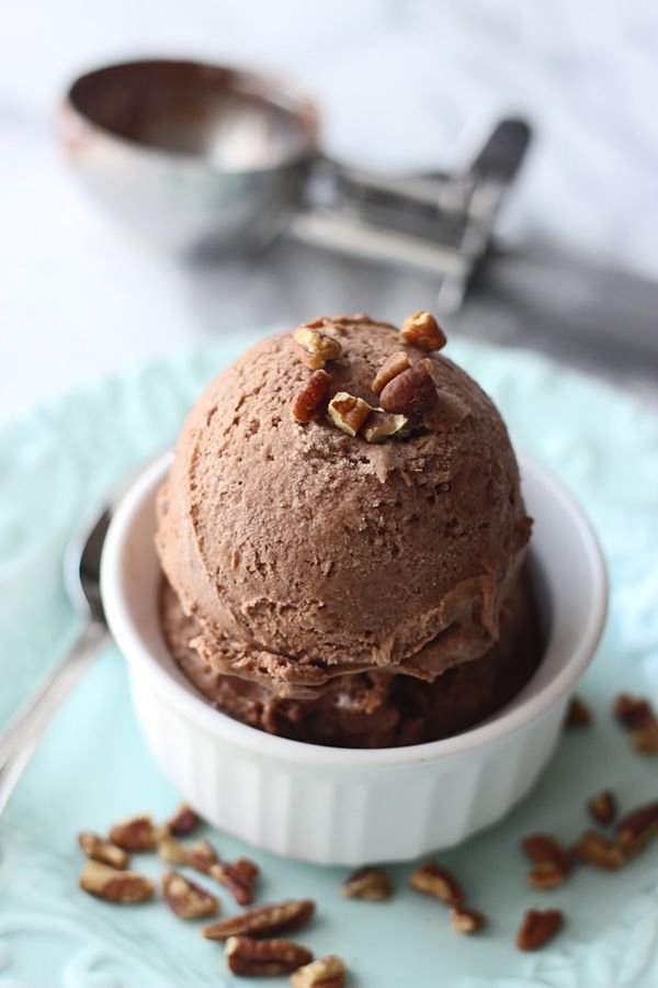 Skinny Banana Nutella Ice Cream