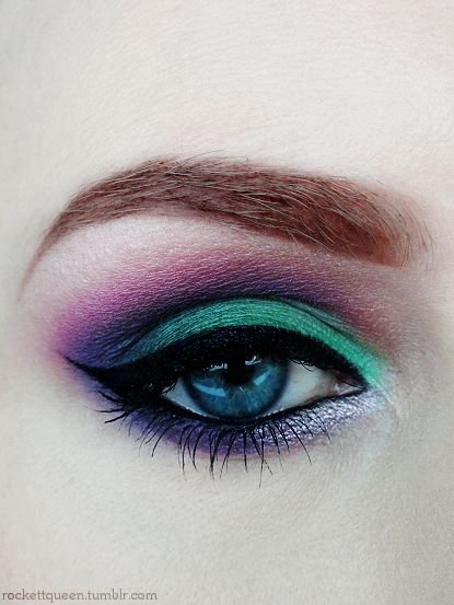 Jewel Toned Eyeshadow