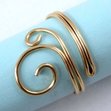 Folded Wire Ring