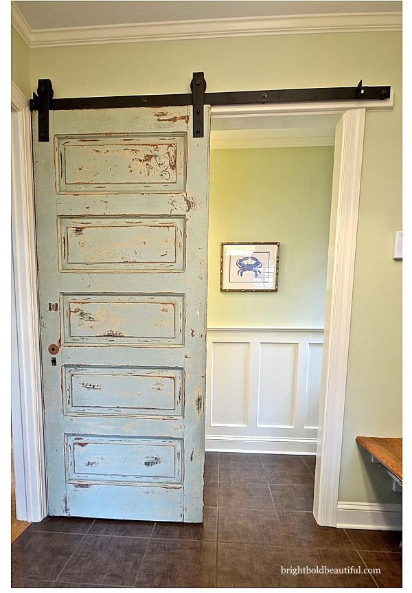 Hinged Door to Barn Door