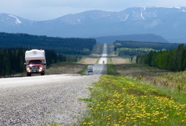 The Alcan Highway, Canada to Alaska