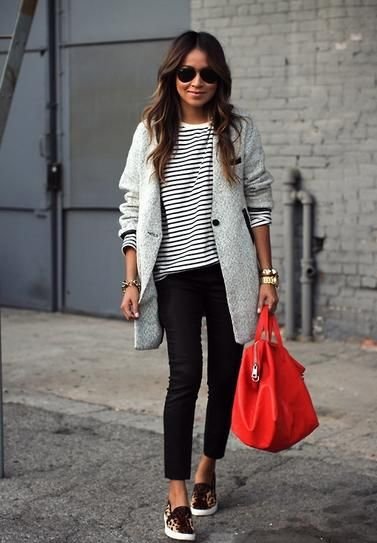 Gray Oversized Blazer