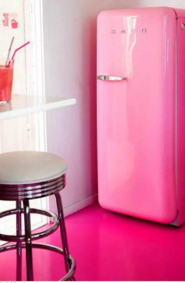 Pink Refrigerator