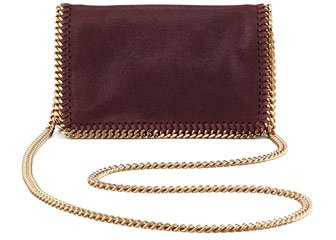 Falabella Chain Crossbody Bag in Plum