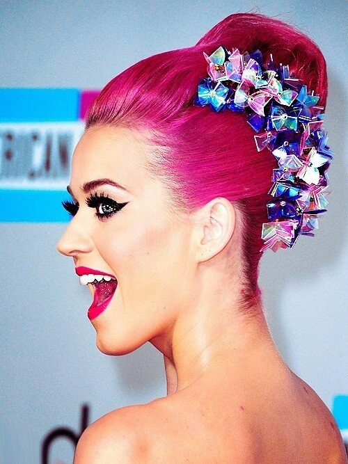 Hot Pink Updo