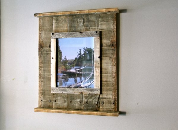 Pallet Art Picture Frame